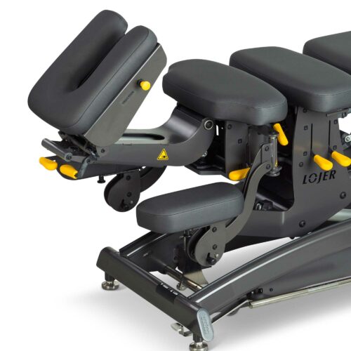 Image of the head rest of Lojer Manuthera 242 treatment table